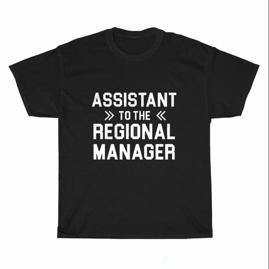 Assistant To The Regional Manager Logo Unisex Men's T Shirt Size S to 3XL