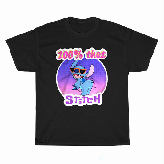 That Stitch Spirit Logo Unisex Men's T Shirt Size S to 3XL