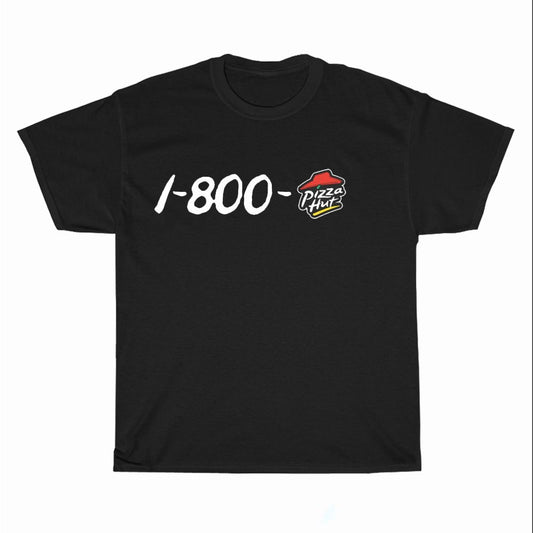 800 Pizza Hut Logo Men's Unisex T Shirt Size S to 3XL