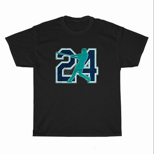 24 Junior Logo Unisex Men's T Shirt Size S to 3XL