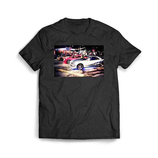 2 Fast 2 Furious Logo Men's Unisex T Shirt Size S to 3XL