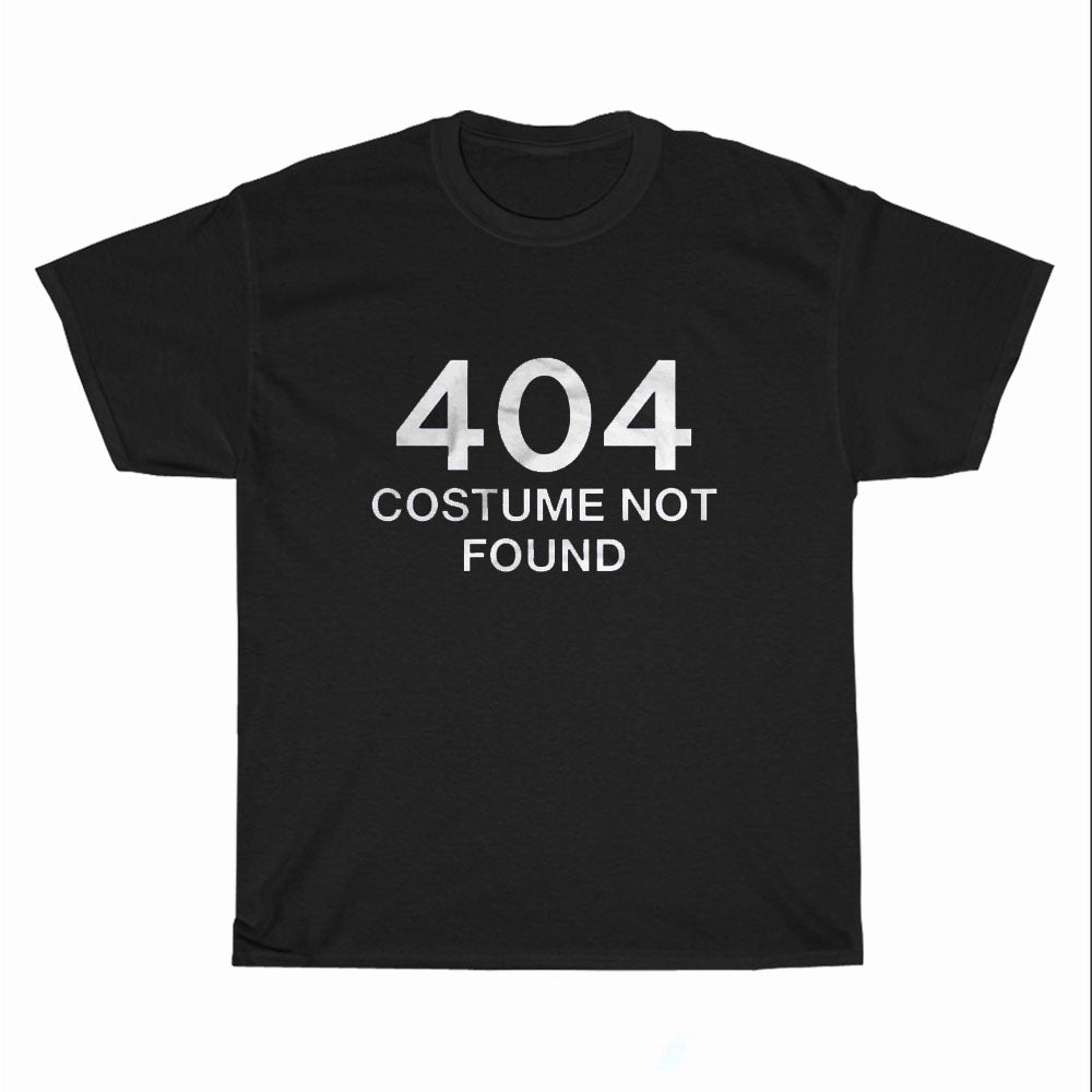 Costume Not Found Logo Unisex Men's T Shirt Size S to 3XL