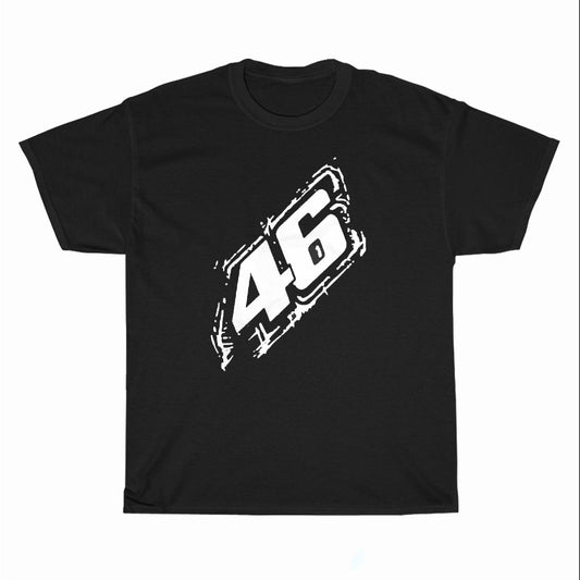 Valentino Rossi Number Logo Unisex Men's T Shirt Size S to 3XL