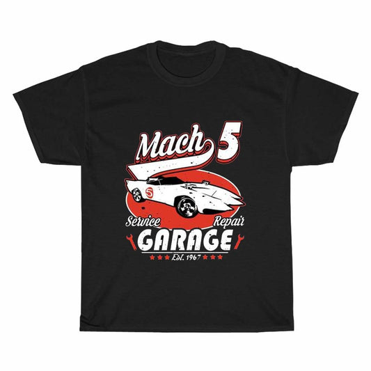 58 SPEED RACER MACH 5 Logo Men's Unisex T Shirt Size S to 3XL