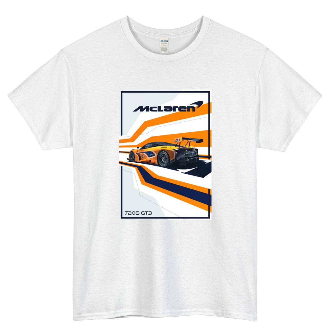 720S GT3 Logo Mens Unisex Short Sleeve T-Shirt Size S-3XL - P