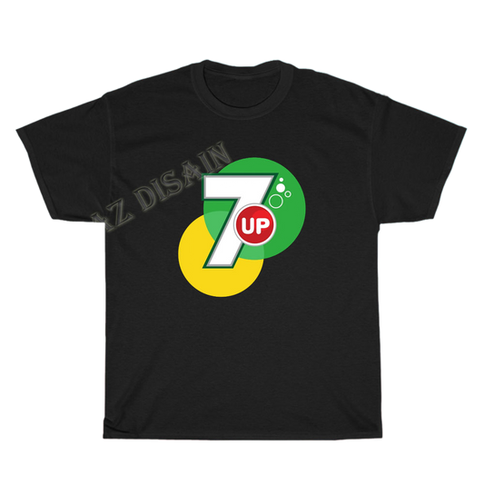 7 UP  Logo Mes's Unisex T Shirt Size S to 3XL