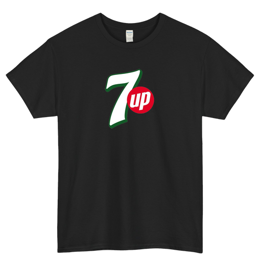 7 UP VINTAGE Logo Mens Unisex Short Sleeve T-Shirt Size S-3XL - P