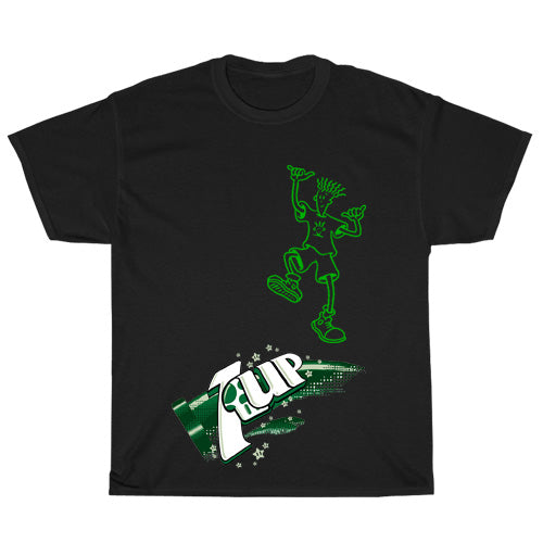 7 UP Logo Men's Unisex T Shirt Size S to 3XL