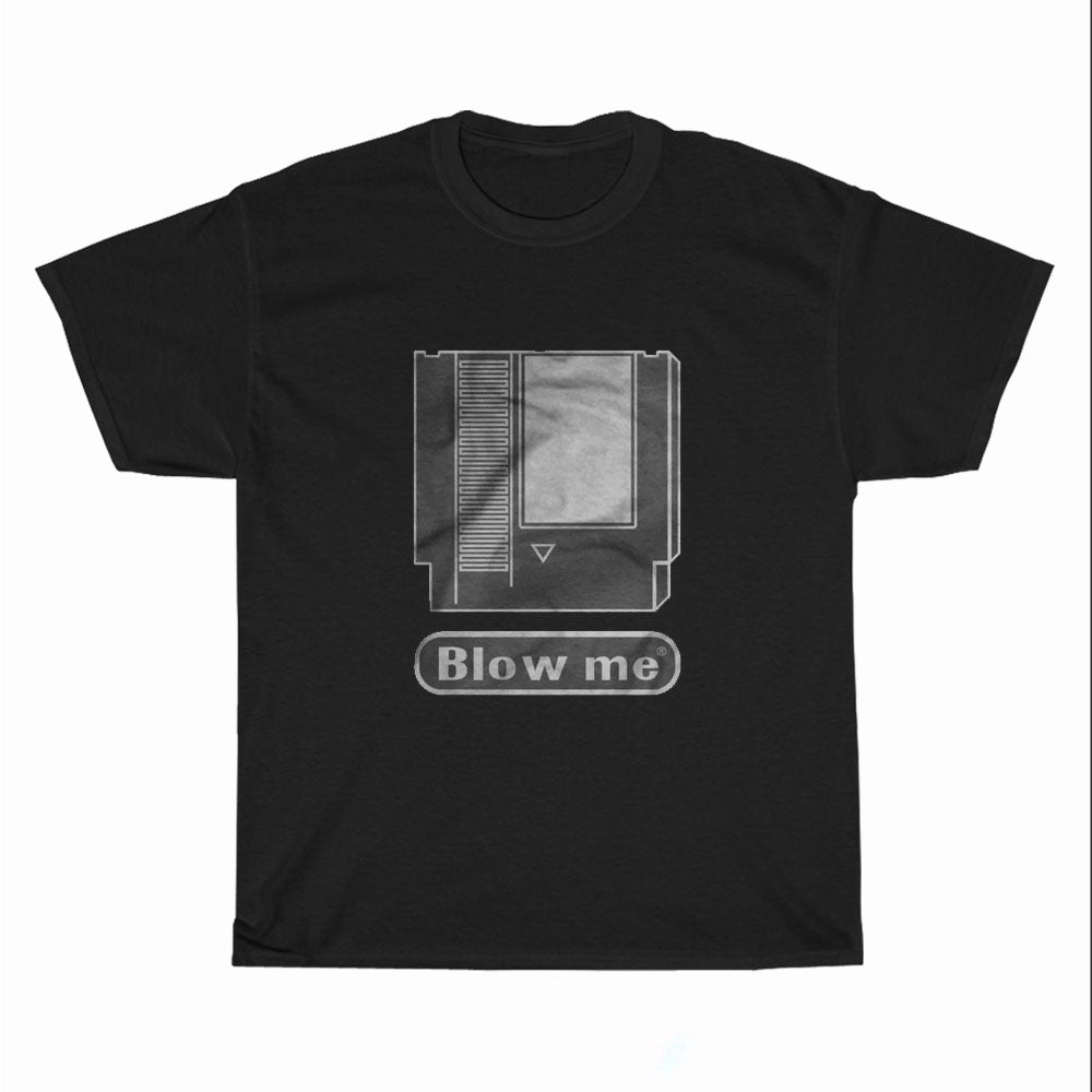 Video Game Cartridges Blow Logo Unisex Men's T Shirt Size S to 3XL