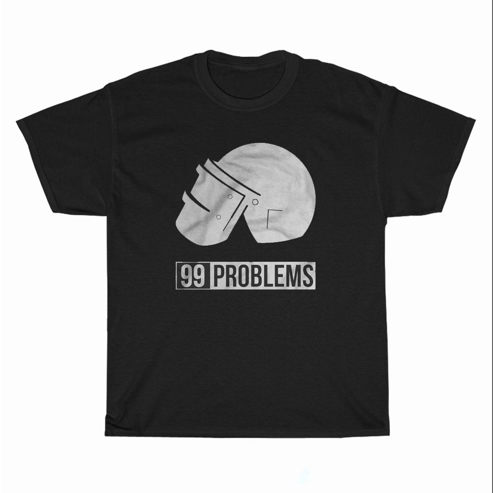 Problems Black Premium Pubg Logo Unisex Men's T Shirt Size S to 3XL