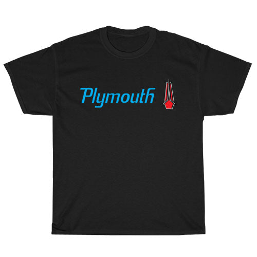 PLYMOUTH CLASSIC Logo Unisex Men's T Shirt Size S to 3XL