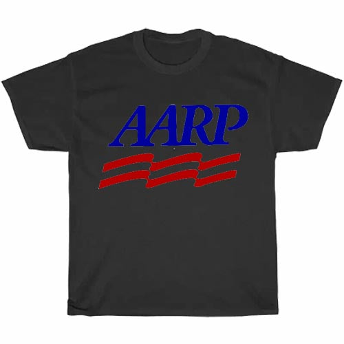 AARP American Association of Retired Logo Men's Unisex T Shirt Size S to 3XL