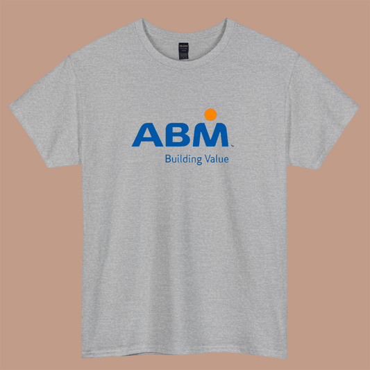 ABM Building Industries logo short slevee t shirt Size S-3XL -P