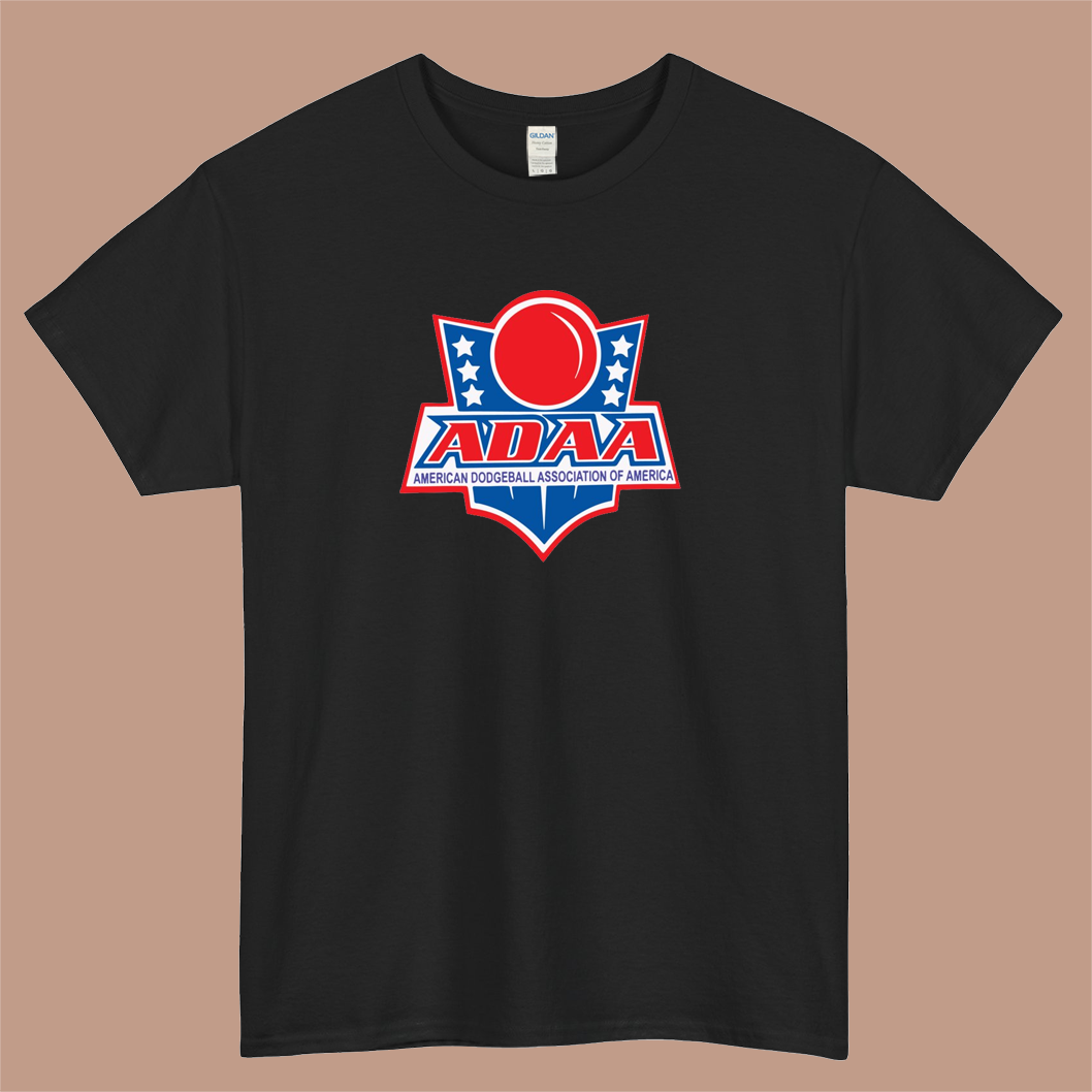 ADAA Dodgeball Logo Mens Unisex Short Sleeve T-Shirt Size S-3XL - P