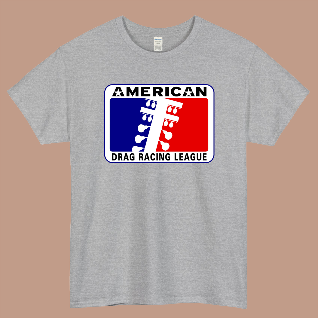 ADRL Racing Logo Mens Unisex Short Sleeve Gray T-Shirt Size S-3XL