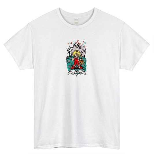 ALVA FREDDIE SMITH PUNK SIZE 1985 LOGO SHORT SLEEVE T SHIRT -P