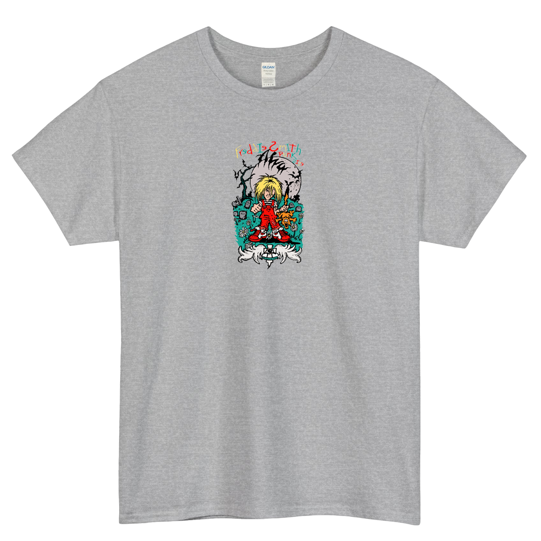 ALVA FREDDIE SMITH PUNK SIZE 1985 LOGO SHORT SLEEVE T SHIRT -P