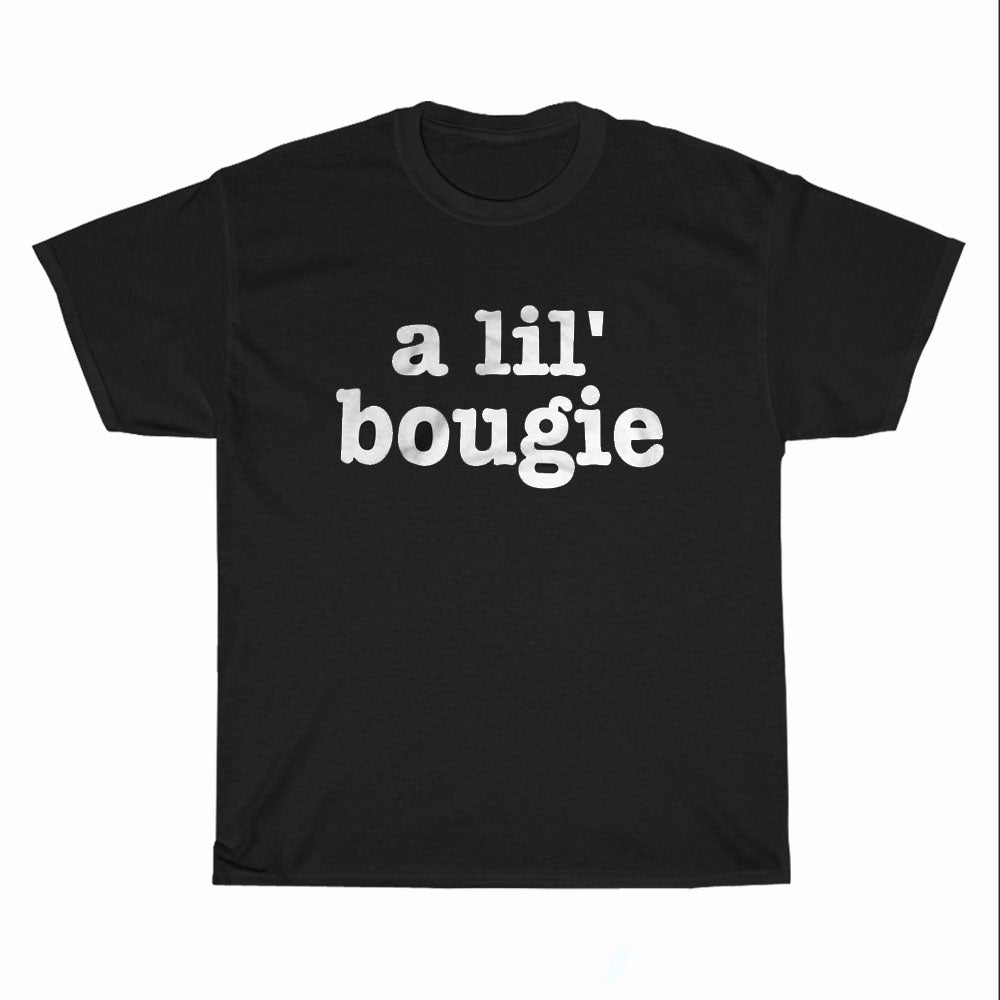 A Lil Bougie Conceited Date Night Funny Logo Unisex Men's T Shirt Size S to 3XL