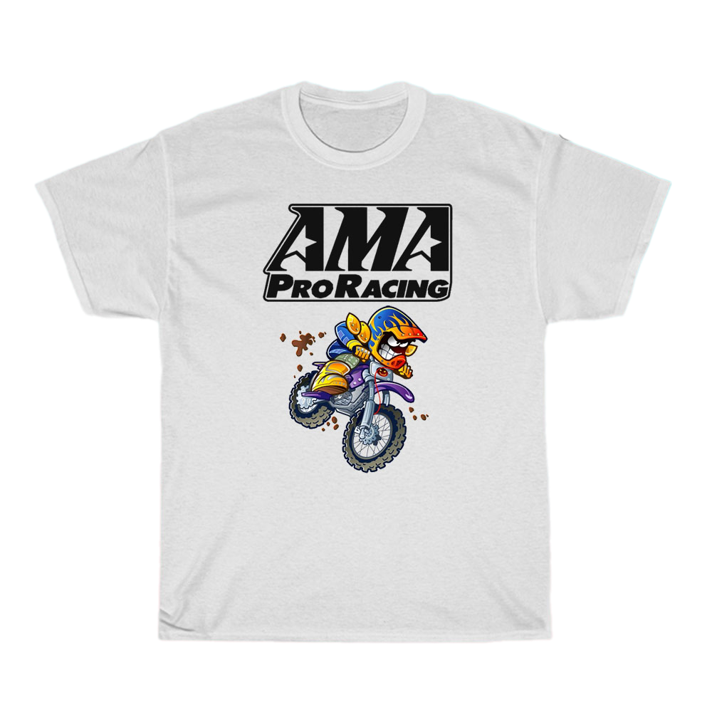 AMA Motorcross s Logo Men's Unisex T Shirt Size S to 3XL