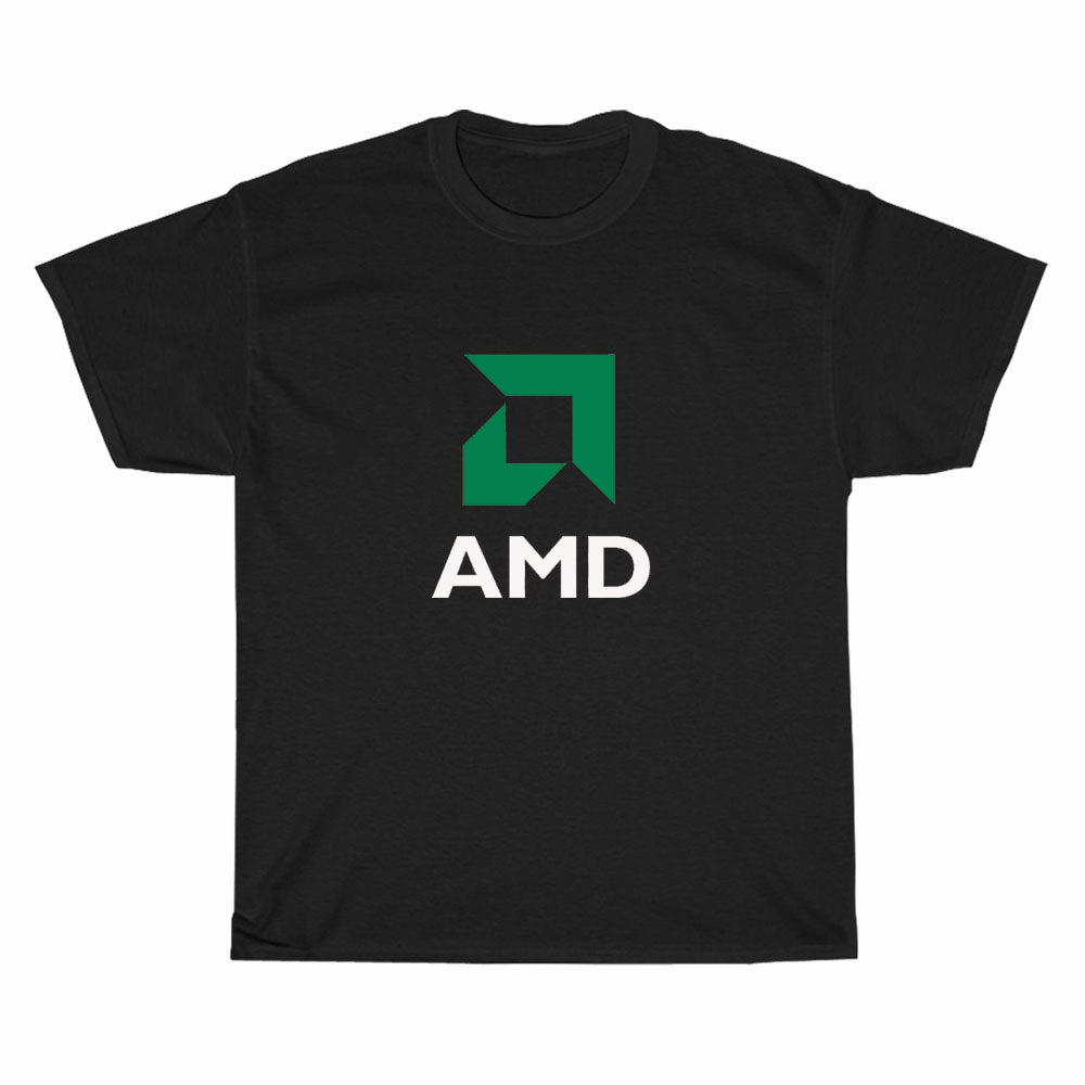 AMD Advanced Micro Computer logo Men's Unisex T Shirt Size S to 3XL