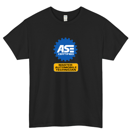 ASE CERTIFIED AUTOMOBILE Short Sleeve T-Shirt Size S-3XL -P