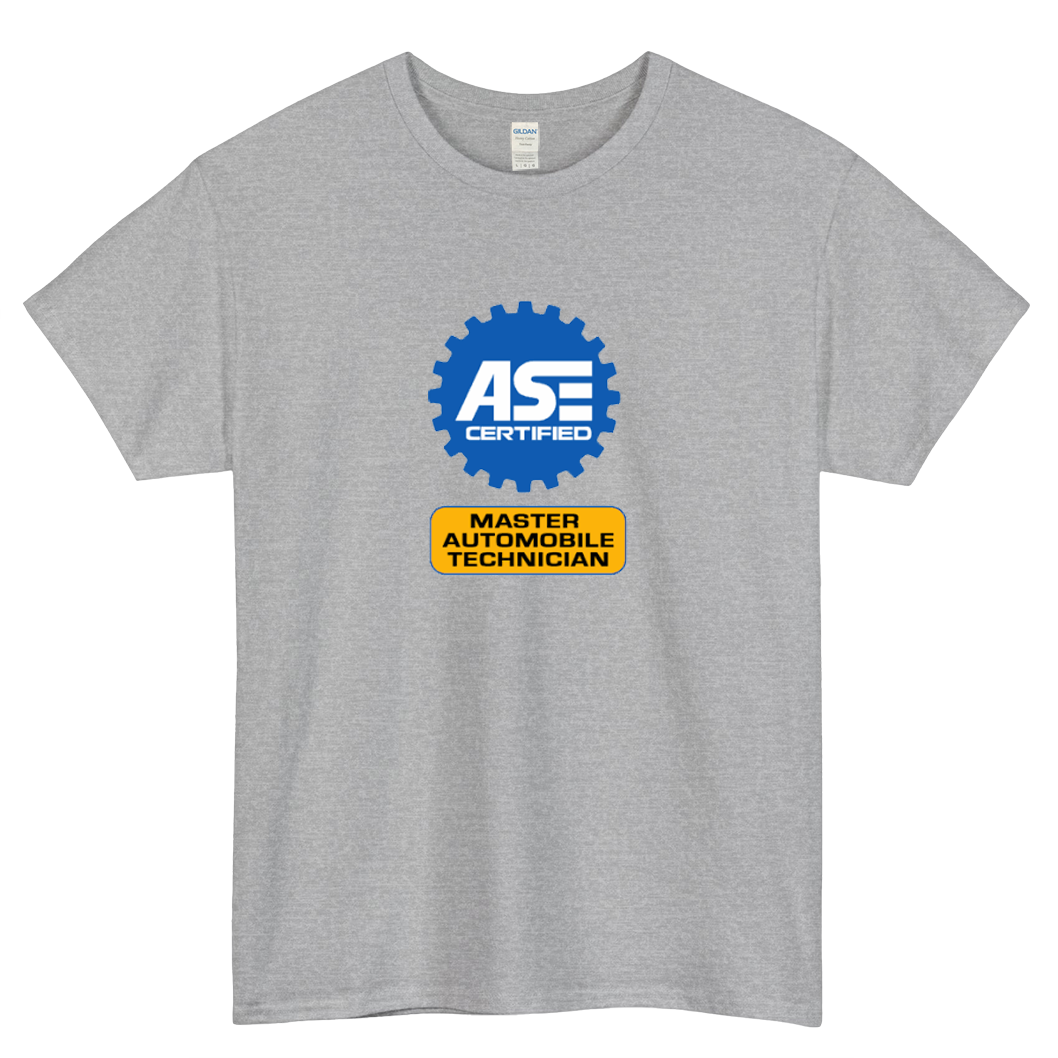 ASE CERTIFIED AUTOMOBILE Short Sleeve T-Shirt Size S-3XL -P