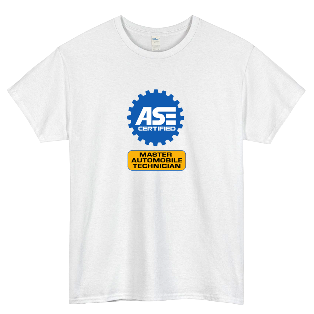 ASE CERTIFIED AUTOMOBILE Short Sleeve T-Shirt Size S-3XL -P