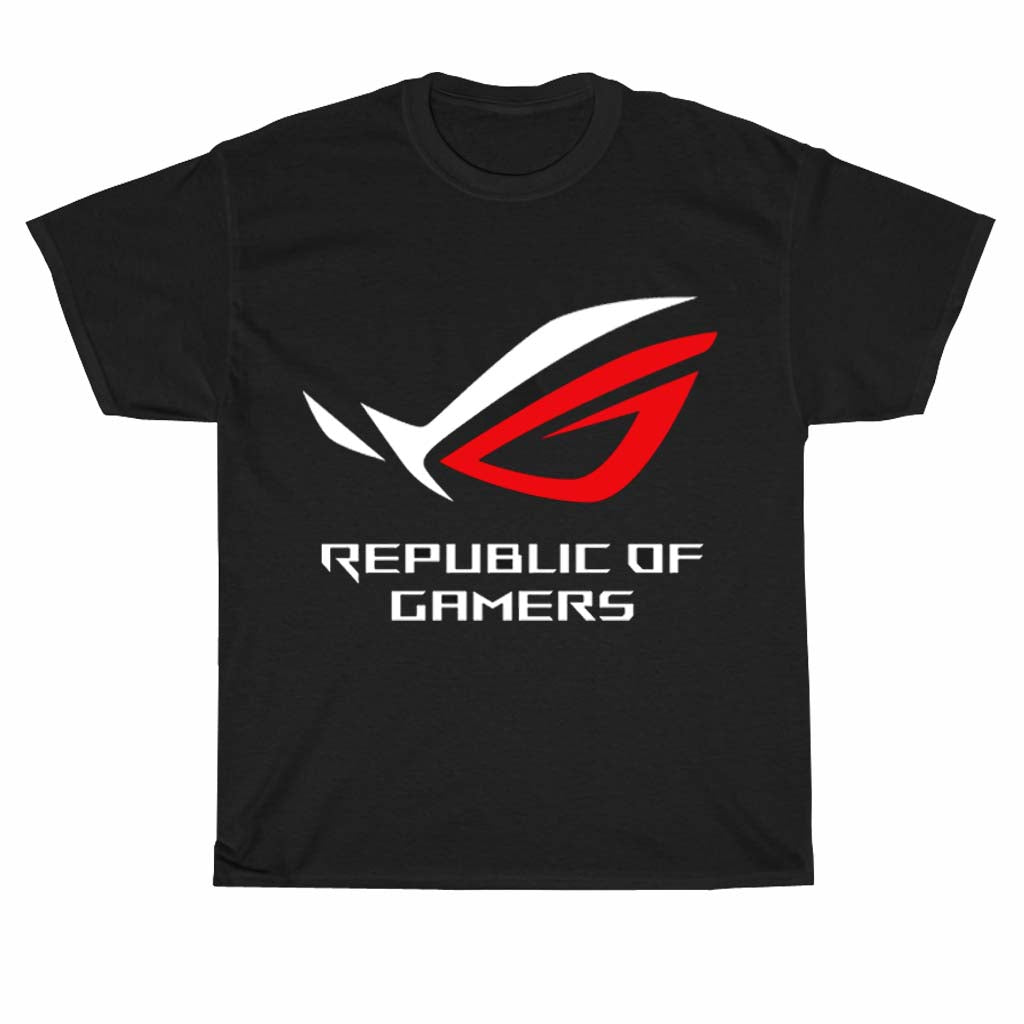 ASUS ROG Republic of Gamers Logo Men's Unisex T Shirt Size S to 3XL