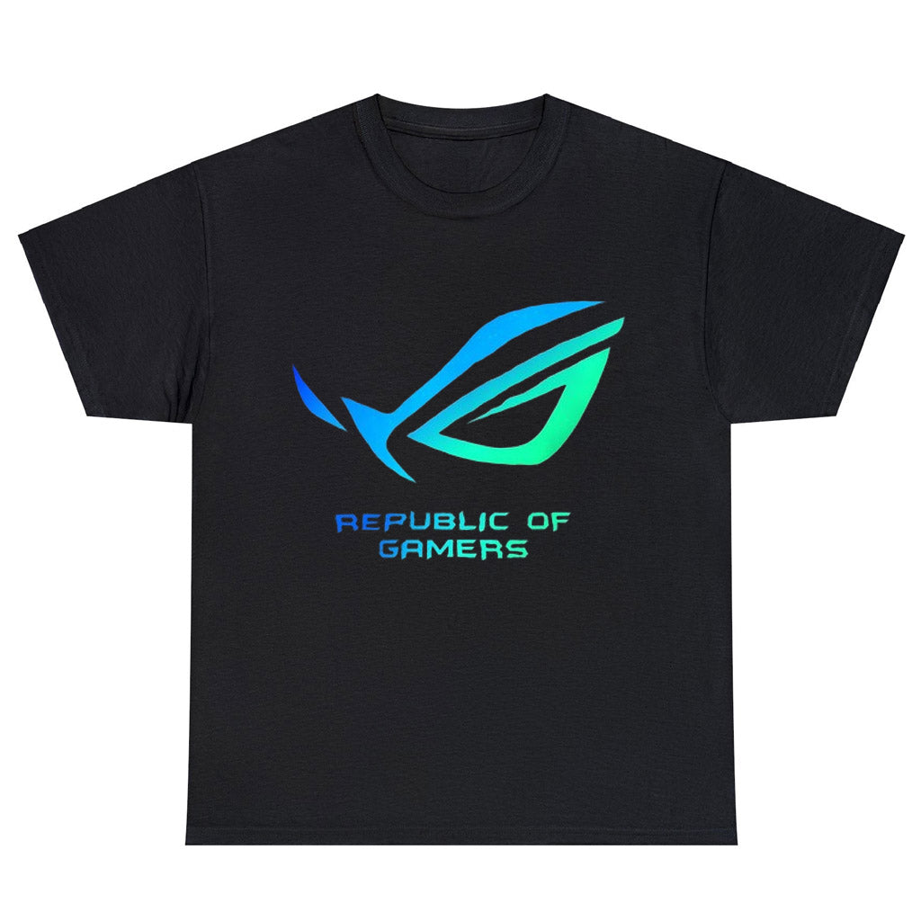 ASUS ROG The Rise of Gamers Logo Men's Unisex T Shirt Size S to 3XL