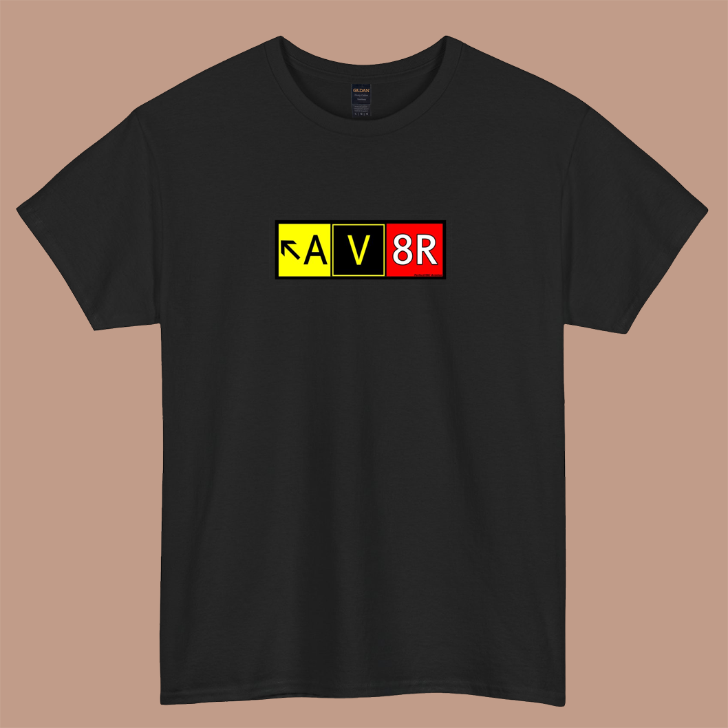 AV8R LOGO short sleeve t shirt S-3XL -P