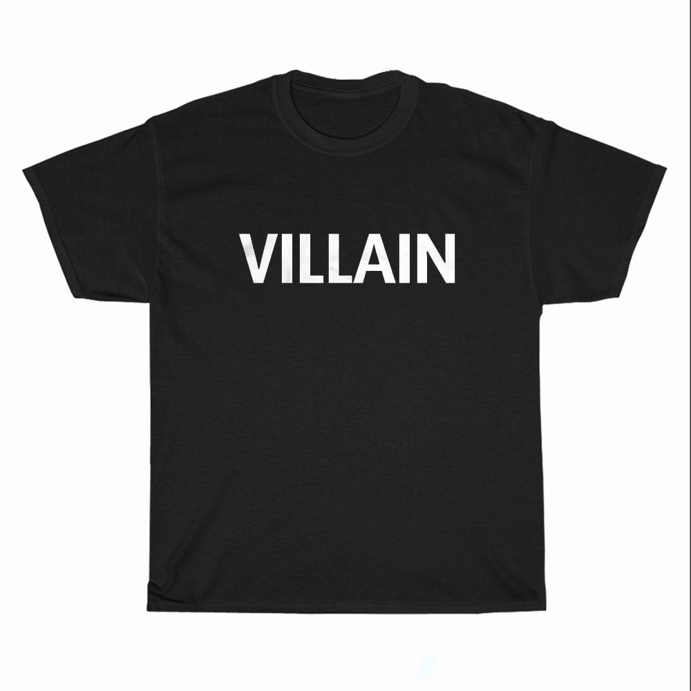 A Villan Logo Unisex Men's T Shirt Size S to 3XL