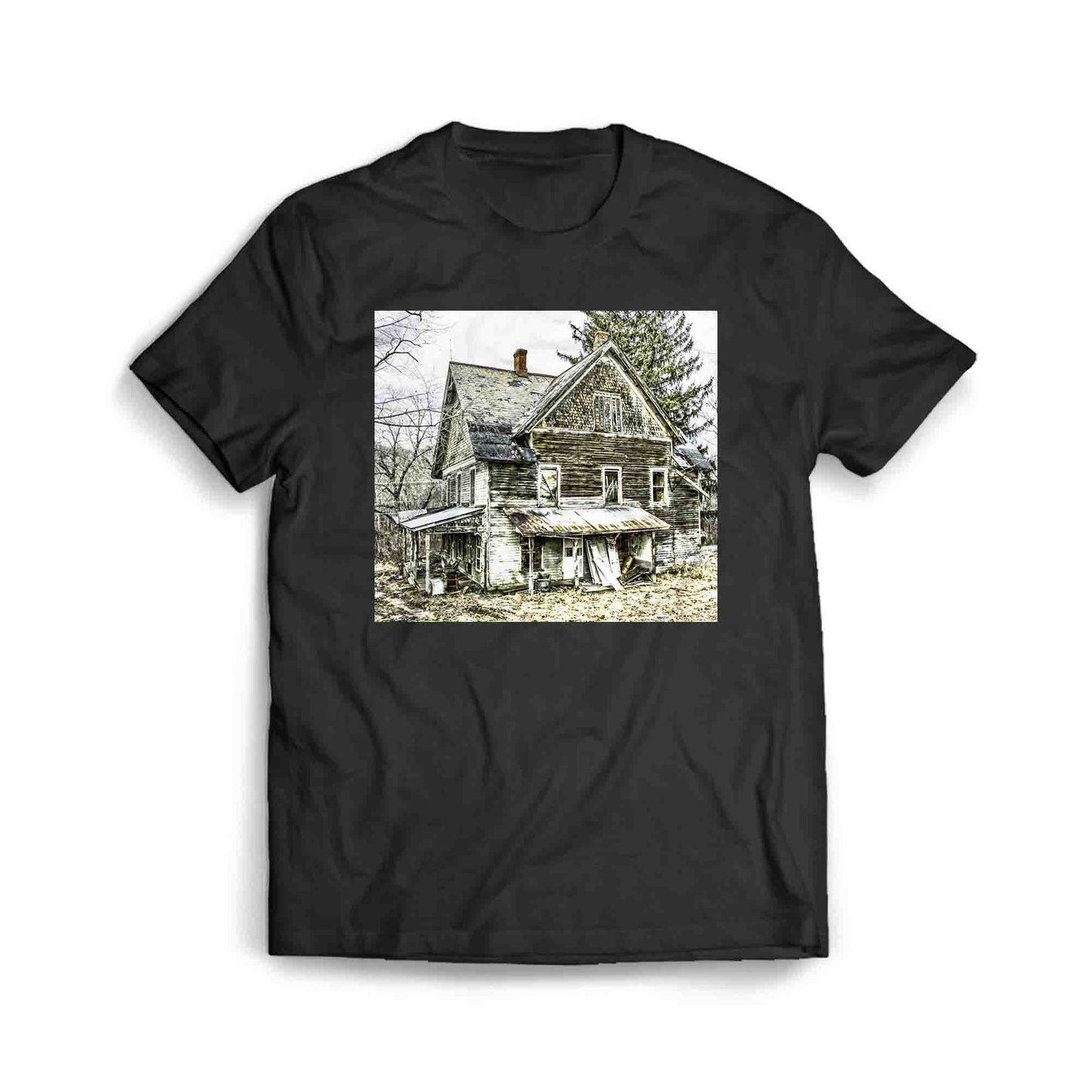 Abandoned Farm House logo Unisex Men's T Shirt Size S to 3XL