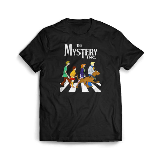 Abbey Road Scooby Doo The Mystery Logo Unisex Men's T Shirt Size S to 3XL