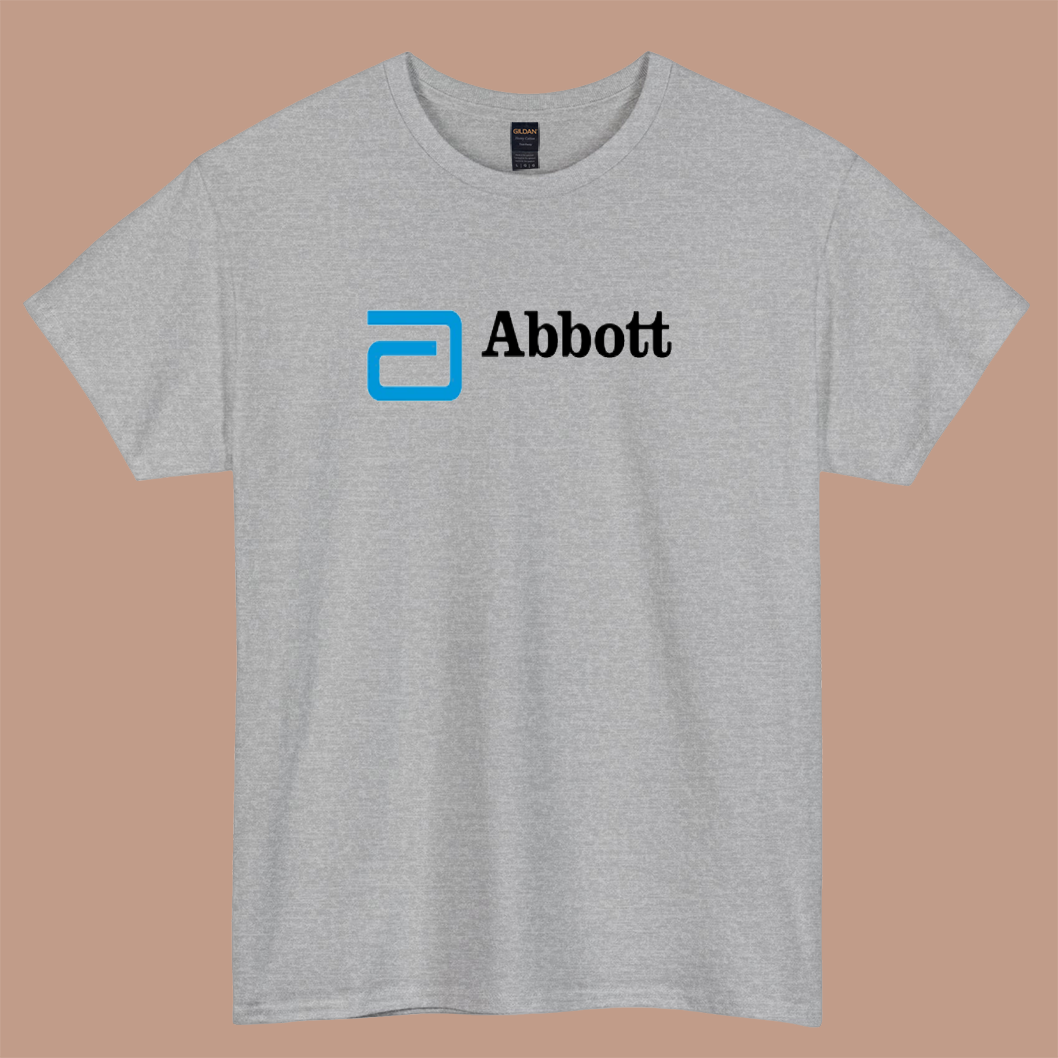 Abbott Labs Pharmaceutical Logo short sleeve t shirt S-3XL-P