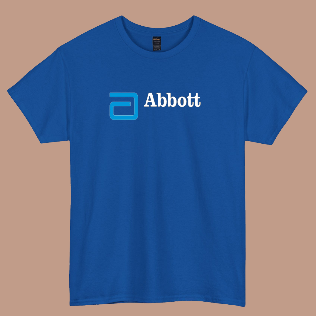 Abbott Labs Pharmaceutical Logo short sleeve t shirt S-3XL-P