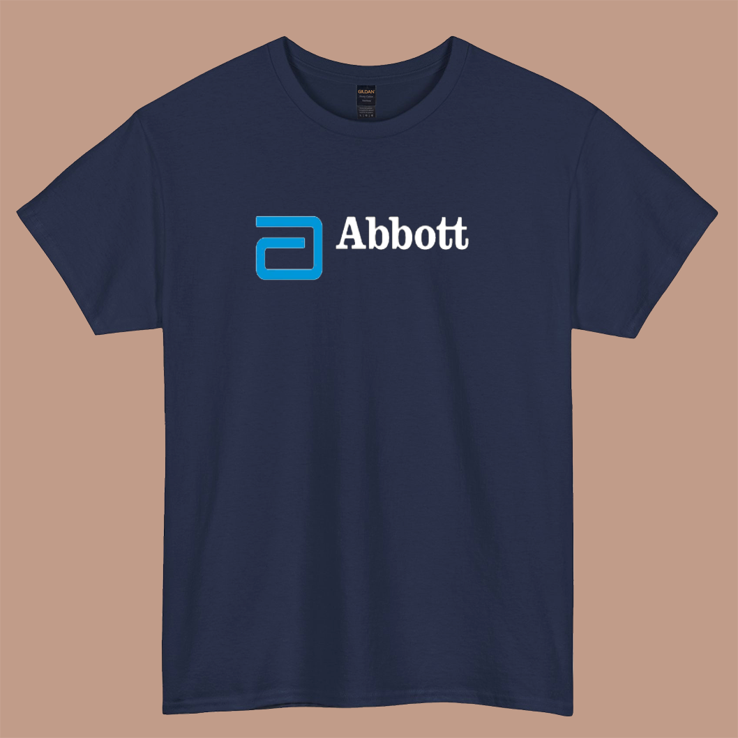 Abbott Labs Pharmaceutical Logo short sleeve t shirt S-3XL-P