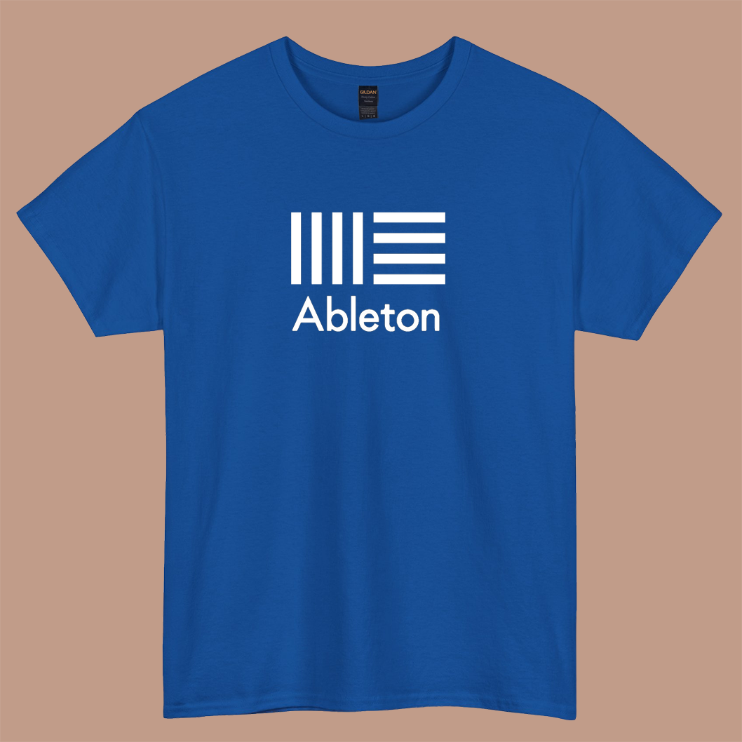 Ableton Logo SHORT SLEEVE T SHIRT SIZE S-3XL -P