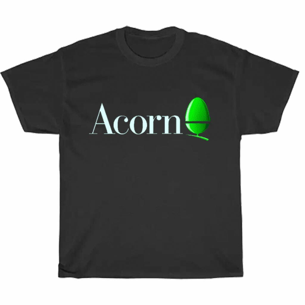 Acorn Computer Logo Men's Unisex T Shirt Size S to 3XL