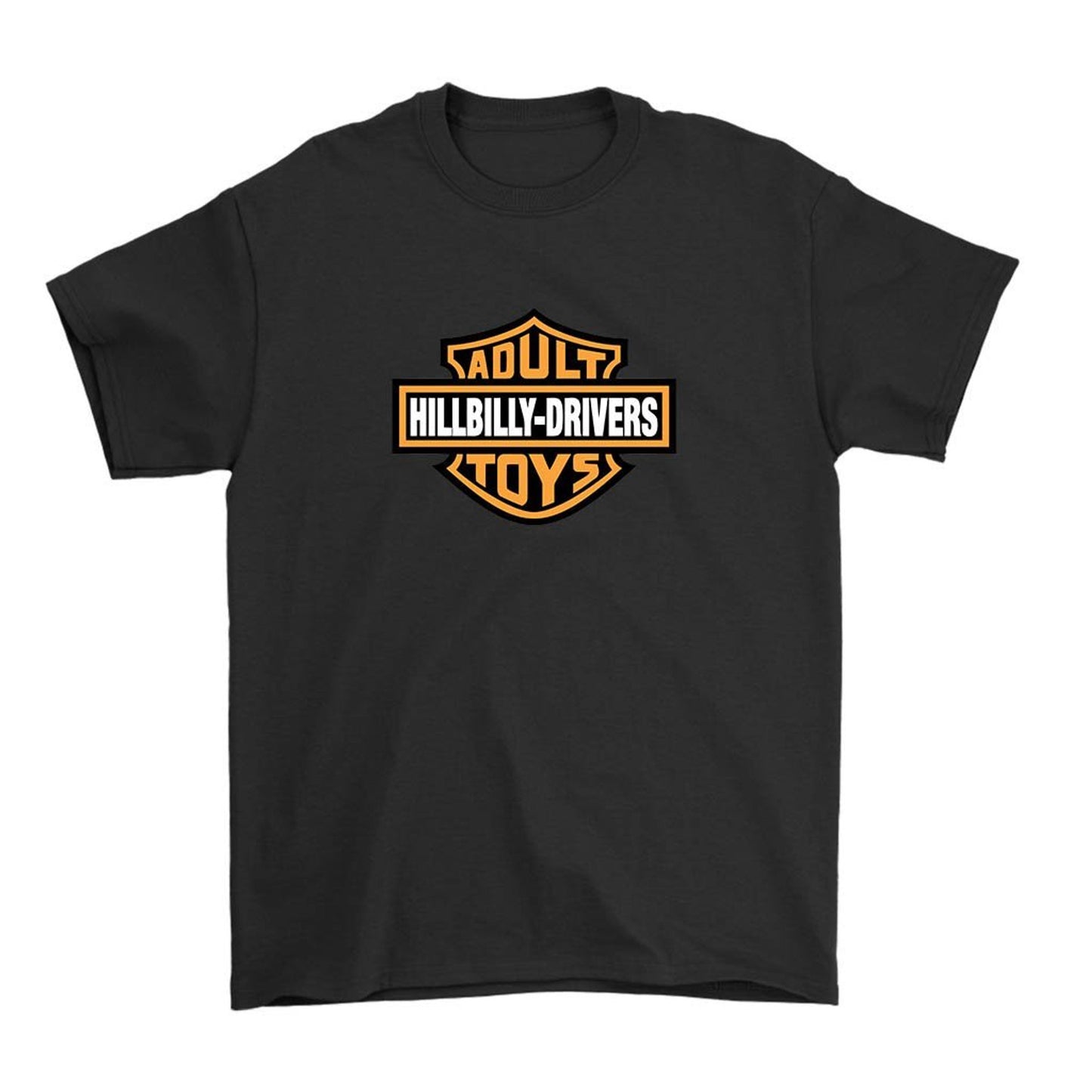 Adult Hilbilly Drivers Logo Unisex Men's T Shirt Size S to 3XL