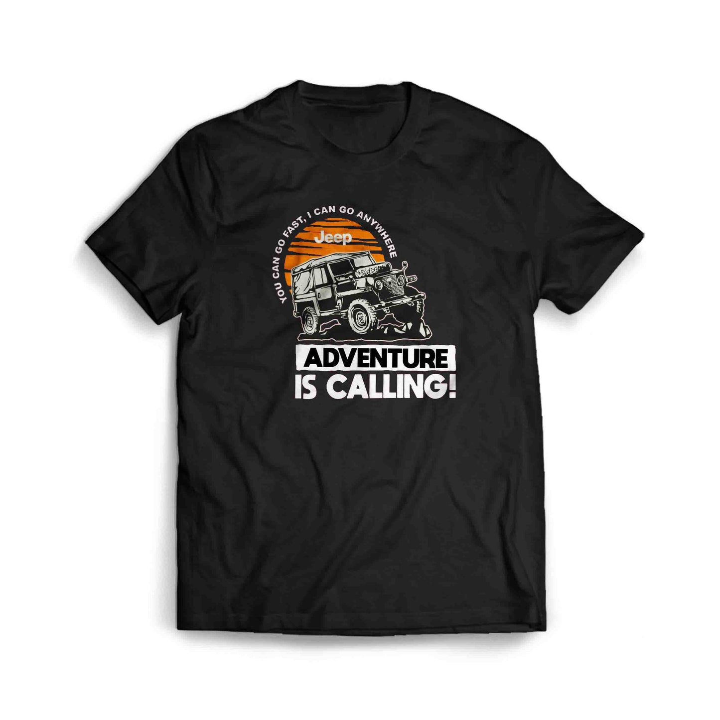Adventure Is Calling Logo Unisex Men's T Shirt Size S to 3XL