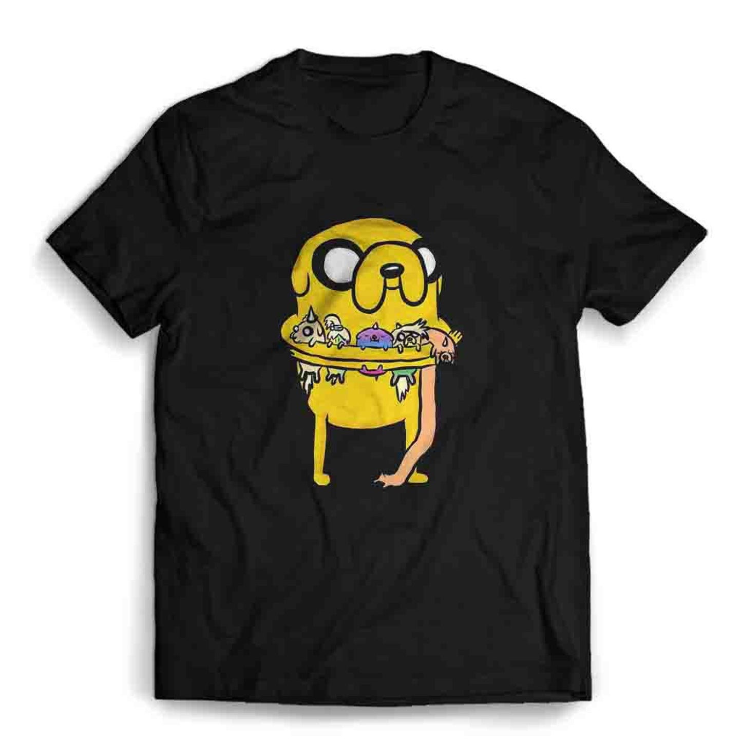 Adventure Time Finn And Jake Logo Unisex Men's T Shirt Size S to 3XL