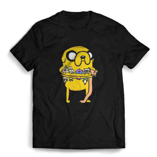 Adventure Time Finn And Jake Logo Unisex Men's T Shirt Size S to 3XL