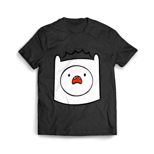 Adventure Time Finn Logo Unisex Men's T Shirt Size S to 3XL