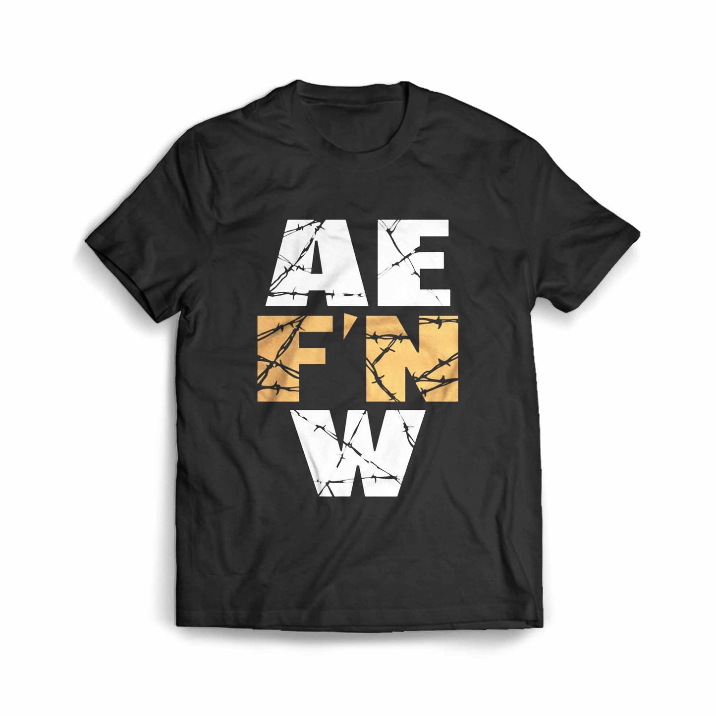 Ae F N W All Elite logo Unisex Men's T Shirt Size S to 3XL