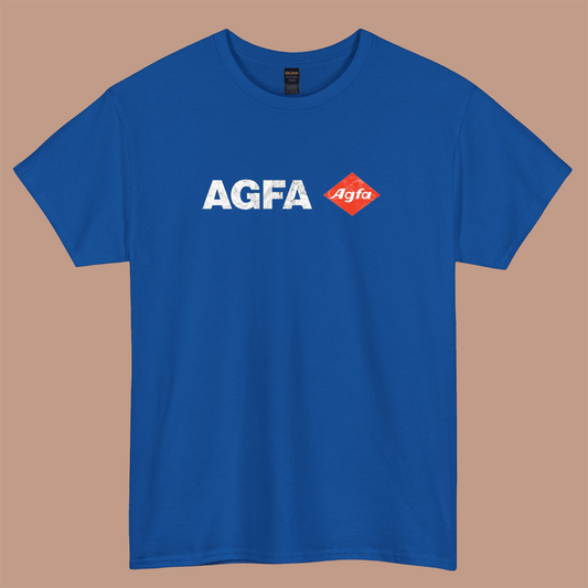 Agfa Film Retro Logo short sleeve t shirt S-3XL-P