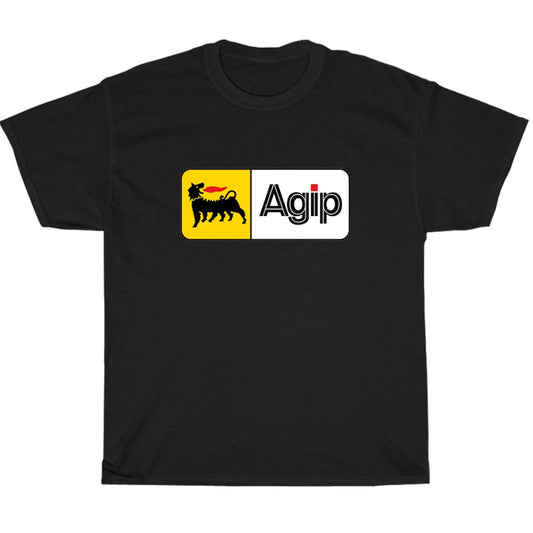Agip Oil logo Men's Unisex T Shirt Size S to 3XL