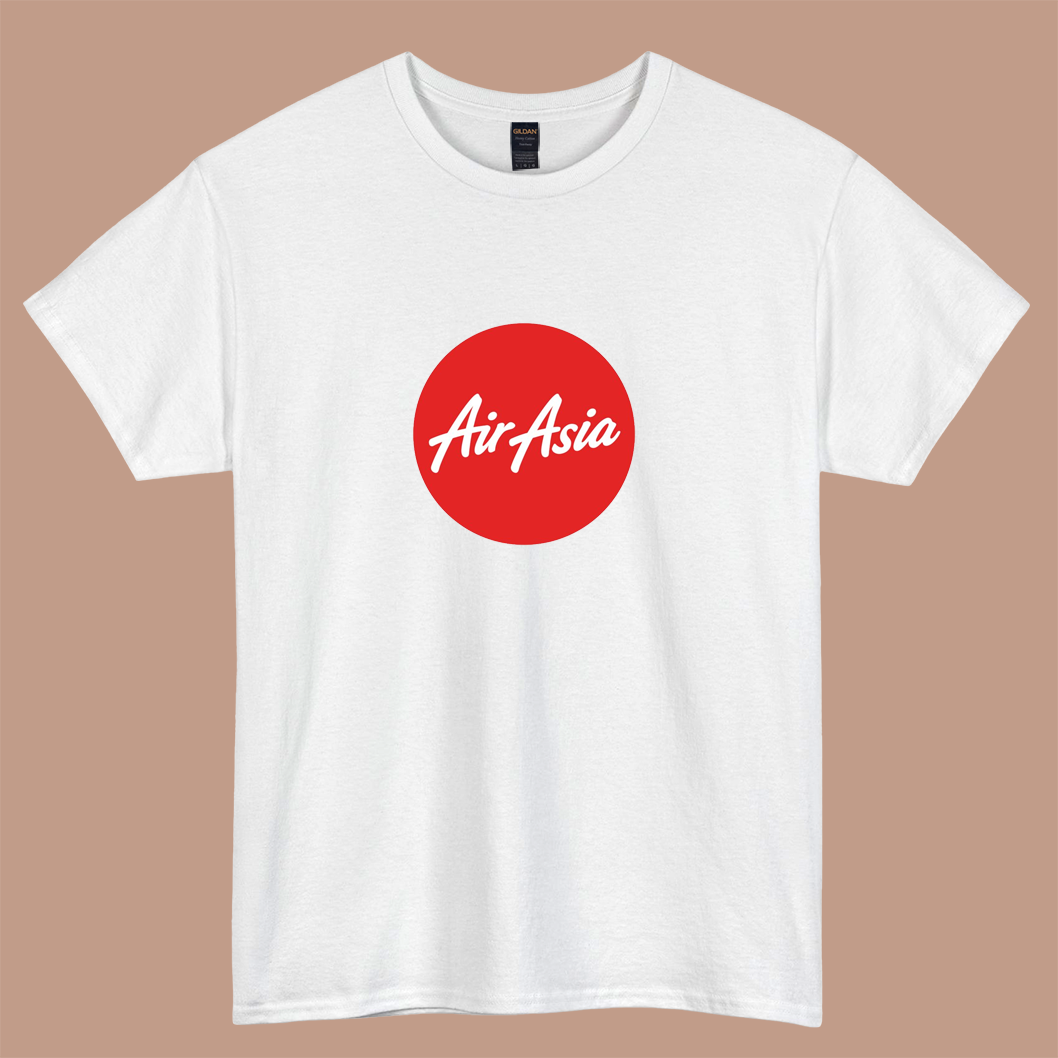 Air Asia Logo short sleeve t shirt S-3XL- P