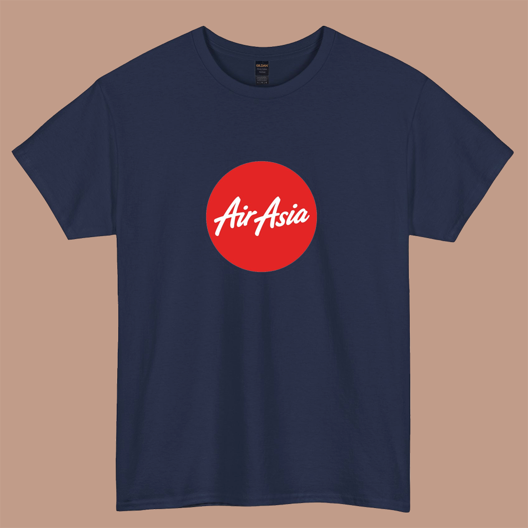 Air Asia Logo short sleeve t shirt S-3XL- P