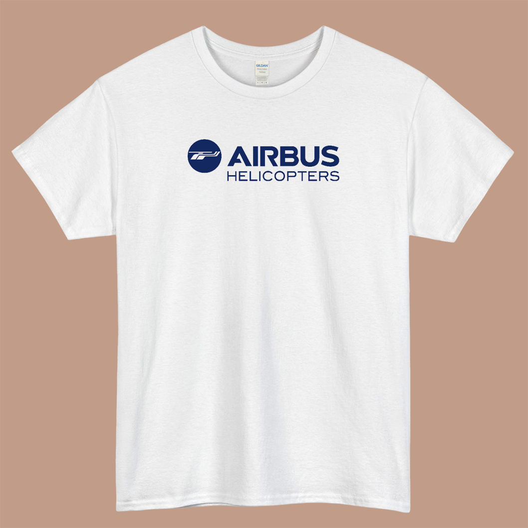 Airbus Helicopter European Aviation Geek Sport Logo Mens Unisex Short Sleeve T-Shirt Size S-3XL - P
