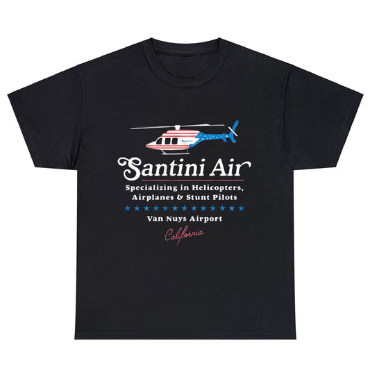 Airwolf Santini Air Logo Men's Unisex T Shirt Size S to 3XL